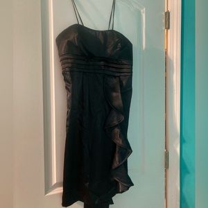 Satin party homecoming prom Holiday Mini Dress